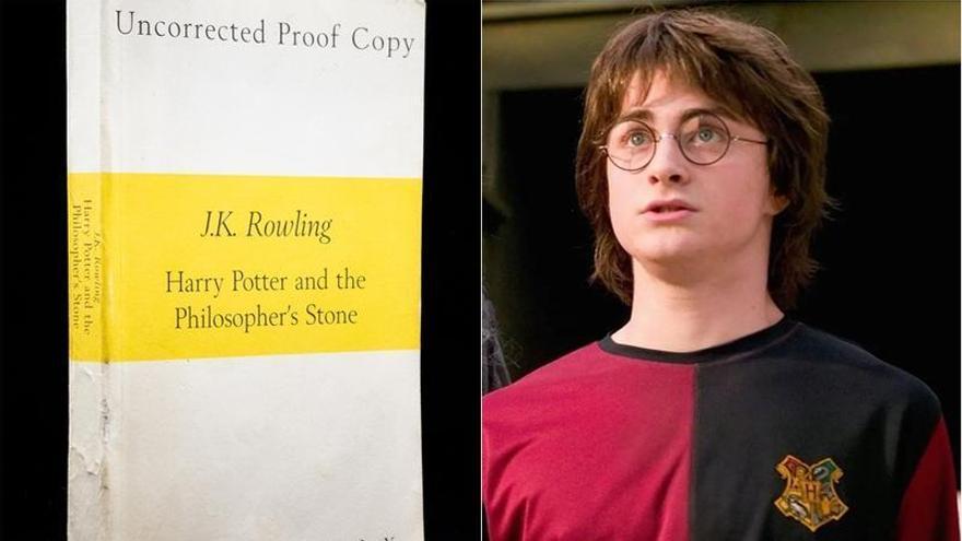 La primera edición subastada de 'Harry Potter y la piedra filosofal' se compró por 15 céntimos.