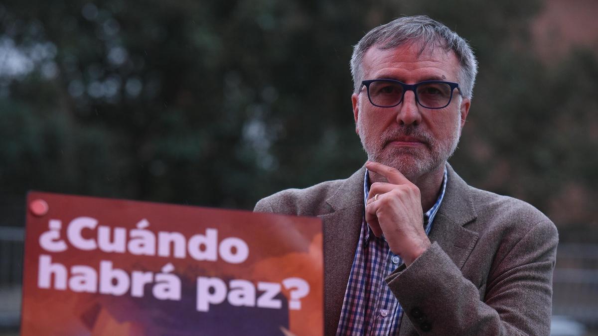 Coordinador voluntario en UkraniaSOS-Fundación Europa de los Pueblos, Txerra Ordeñana