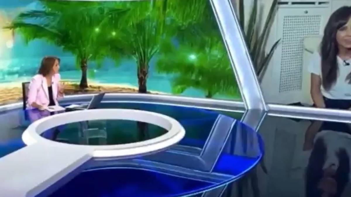 María Casado abandona el plató de 'Informativos Telecinco' tras un incómodo momento