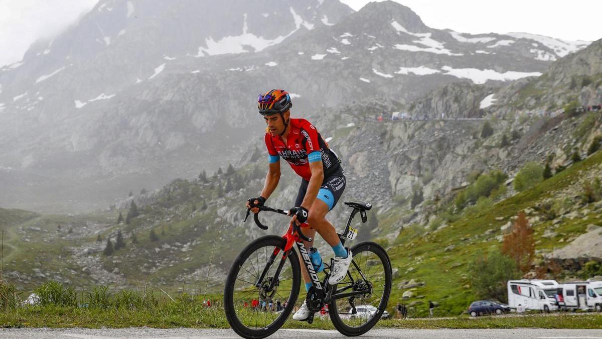Mikel Landa, durante la pasada edición del Dauphiné.