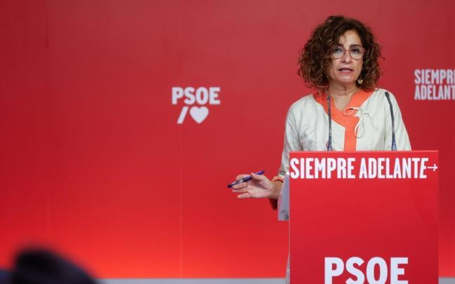 La ministra de Hacienda en funciones, María Jesús Montero.