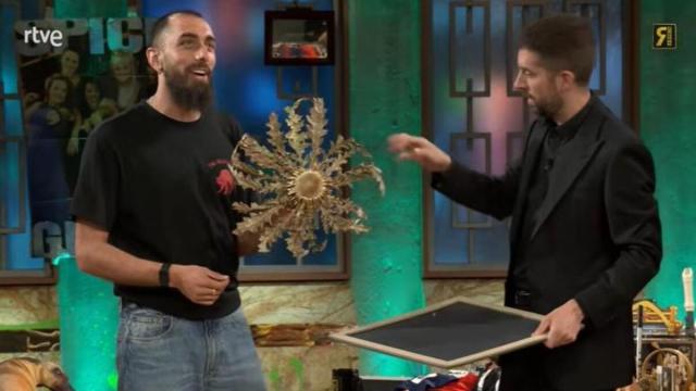 Borja Iglesias y David Broncano, en 'La Revuelta'