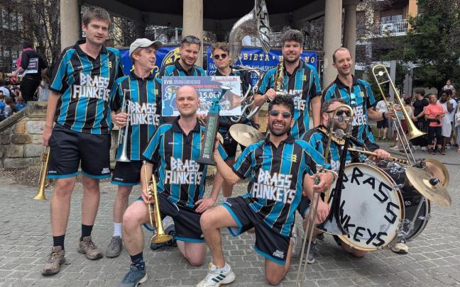Triunfo para The Brass Funkeys, en Haizetara.