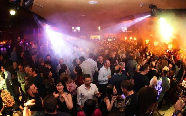 Una discoteca de Pamplona. Una discoteca de Pamplona.