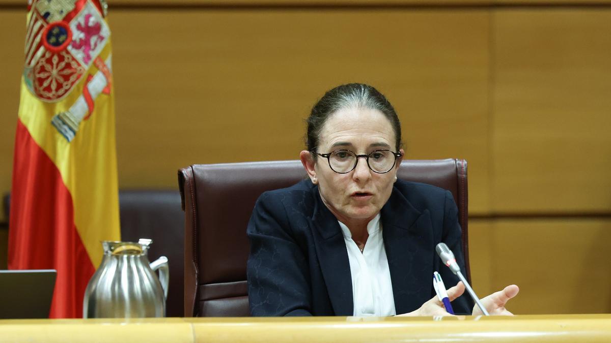 La directora del Departamento de Seguridad Nacional del Gabinete de la Presidencia del Gobierno, Loreto Gutiérrez Hurtado.