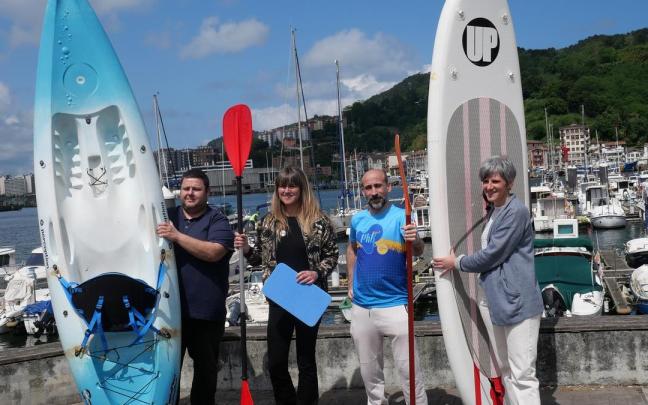 Los concejales de Deportes de los cuatro municipios / N.G. Los concejales de Deportes de los cuatro municipios