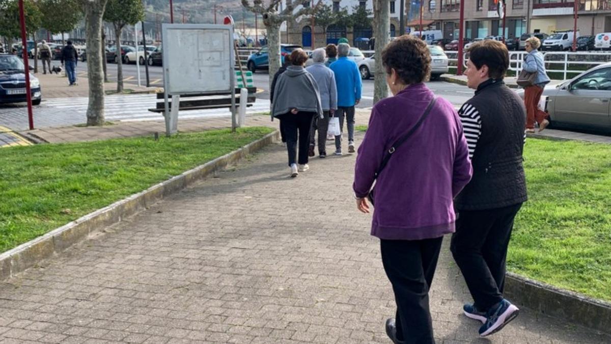 Zumaiarras mayores en una sesión de Tipi Tapa.