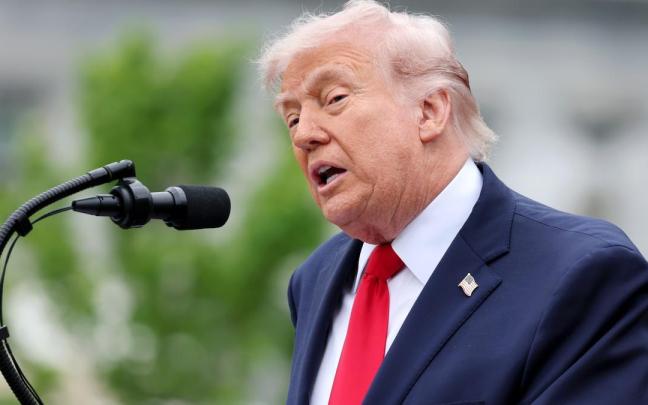 Trump, en una comparecencia reciente.