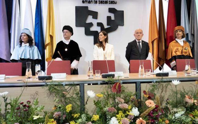 Inauguración del curso académico 2026-2027 de Euskal Herriko Unibertsitatea (EHU).