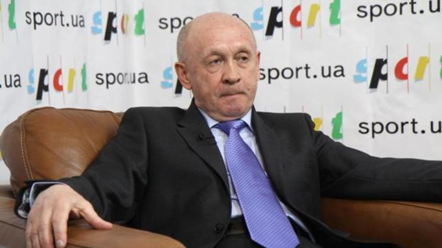 Nikolay Pavlov, el presidente de la Federación de Fútbol de Ucrania (UAF) Nikolay Pavlov, el presidente de la Federación de Fútbol de Ucrania (UAF)