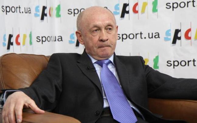 Nikolay Pavlov, el presidente de la Federación de Fútbol de Ucrania (UAF) Nikolay Pavlov, el presidente de la Federación de Fútbol de Ucrania (UAF)
