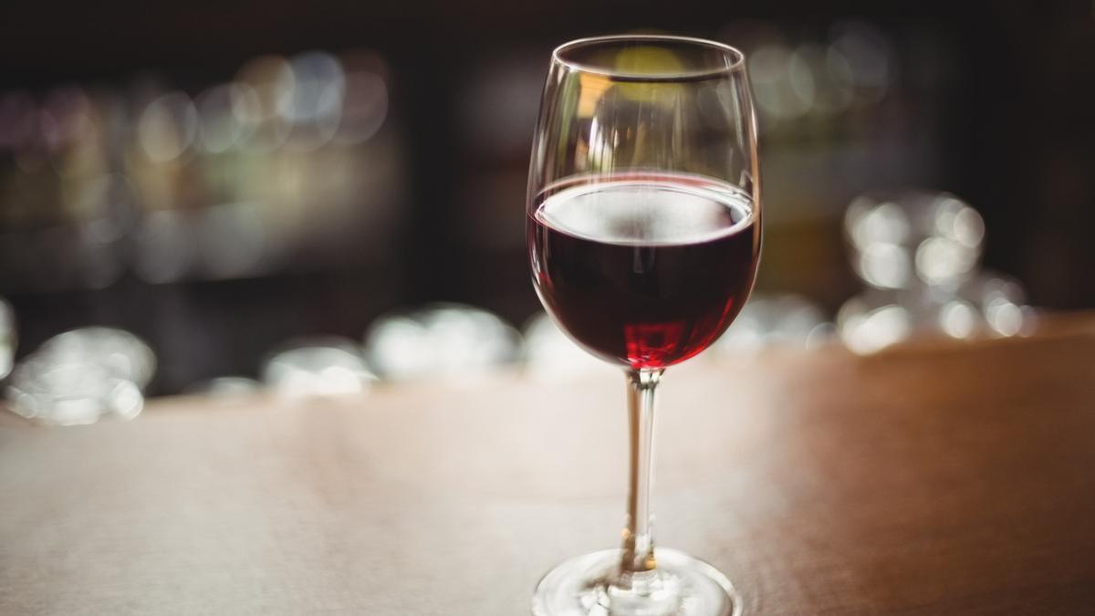 Copa de vino tinto