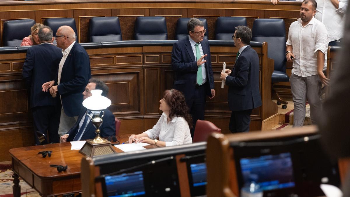 Imagen de una sesión plenaria en el Congreso.