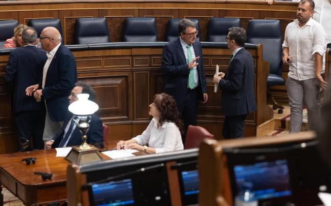 Imagen de una sesión plenaria en el Congreso.