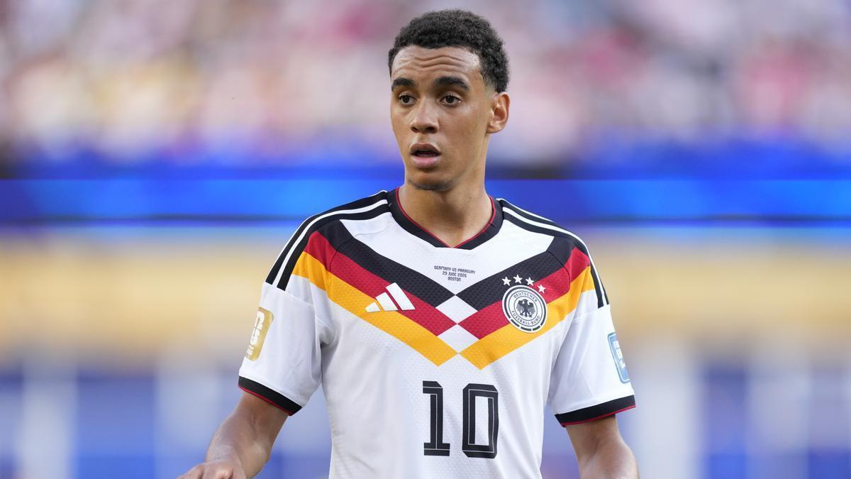 El jugador del Bayern de Múnich, Jamal Musiala, en el Mundial 2026.