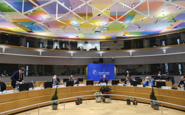 Reunión de jefes de Estado y de Gobierno de la UE en Bruselas.