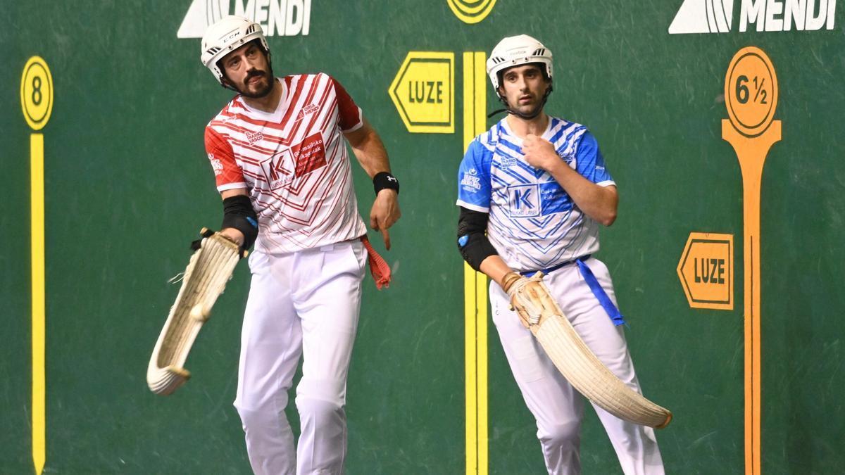 Aritz Juanenea supera a Endika Barrenetxea por 27-30 en la final del Individual Eusko Label de remonte.