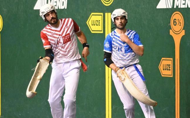 Aritz Juanenea supera a Endika Barrenetxea por 27-30 en la final del Individual Eusko Label de remonte.