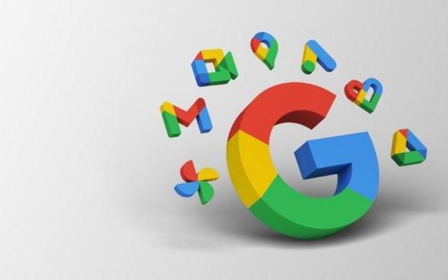 Logos de Google y del resto de los servicos del ecosistema de la empresa estadounidense.