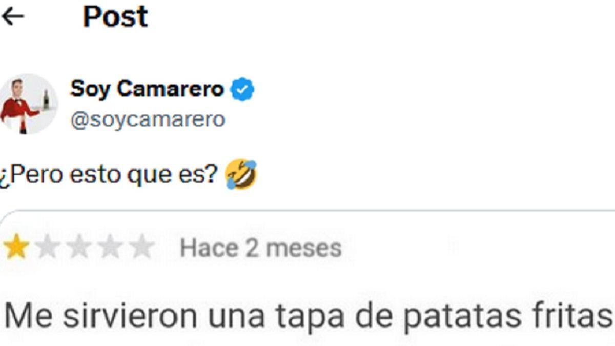 El comienzo del post.