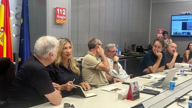 Reunión del Cecopi del Gobierno de Aragón