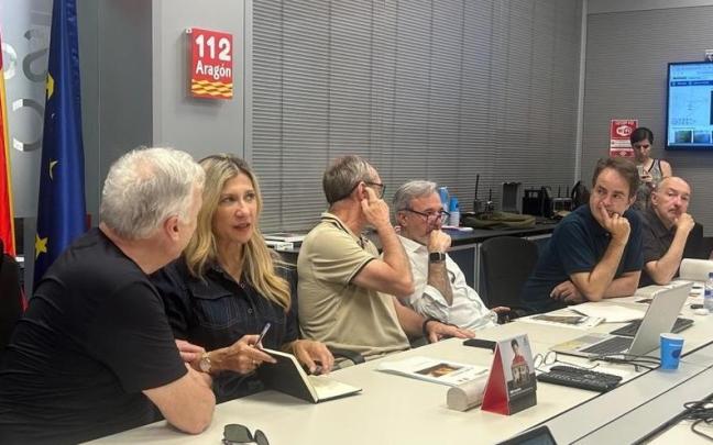Reunión del Cecopi del Gobierno de Aragón