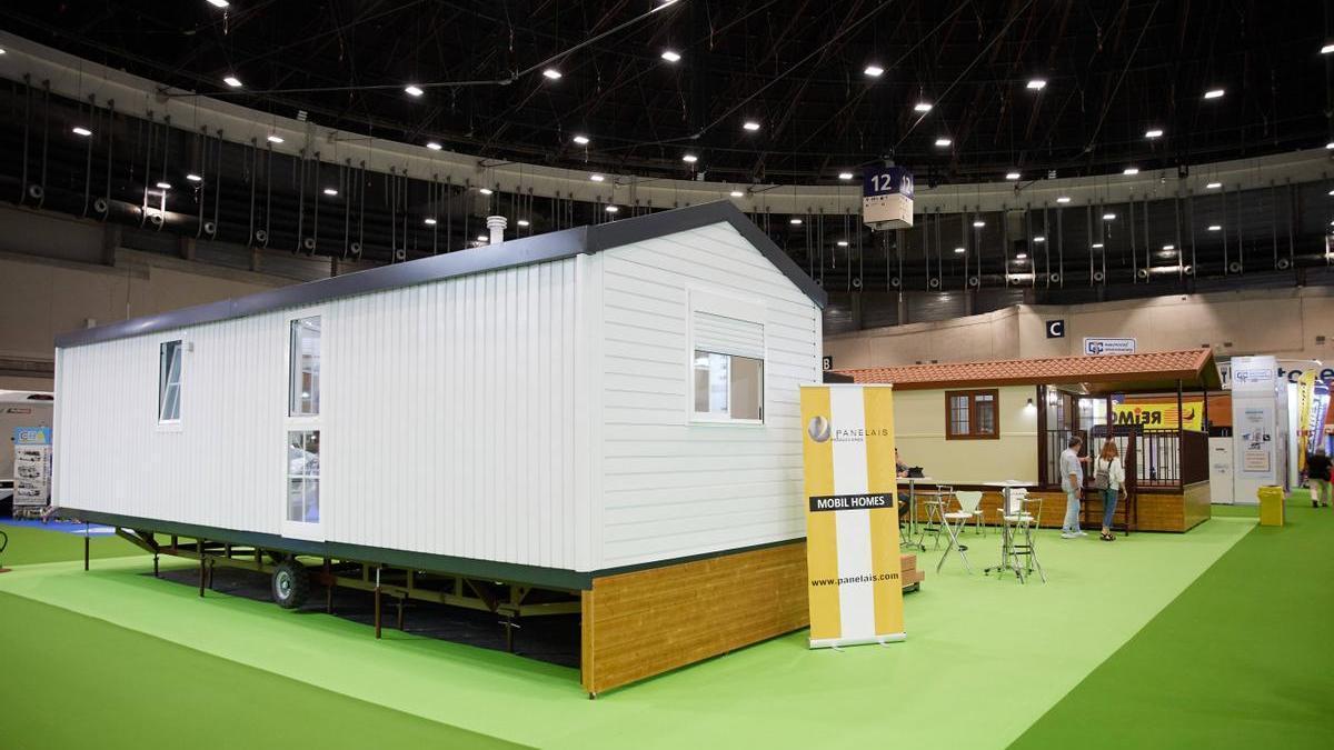 Casas móviles en la primera edición de Madrid Expo Camper & Caravan 2022.