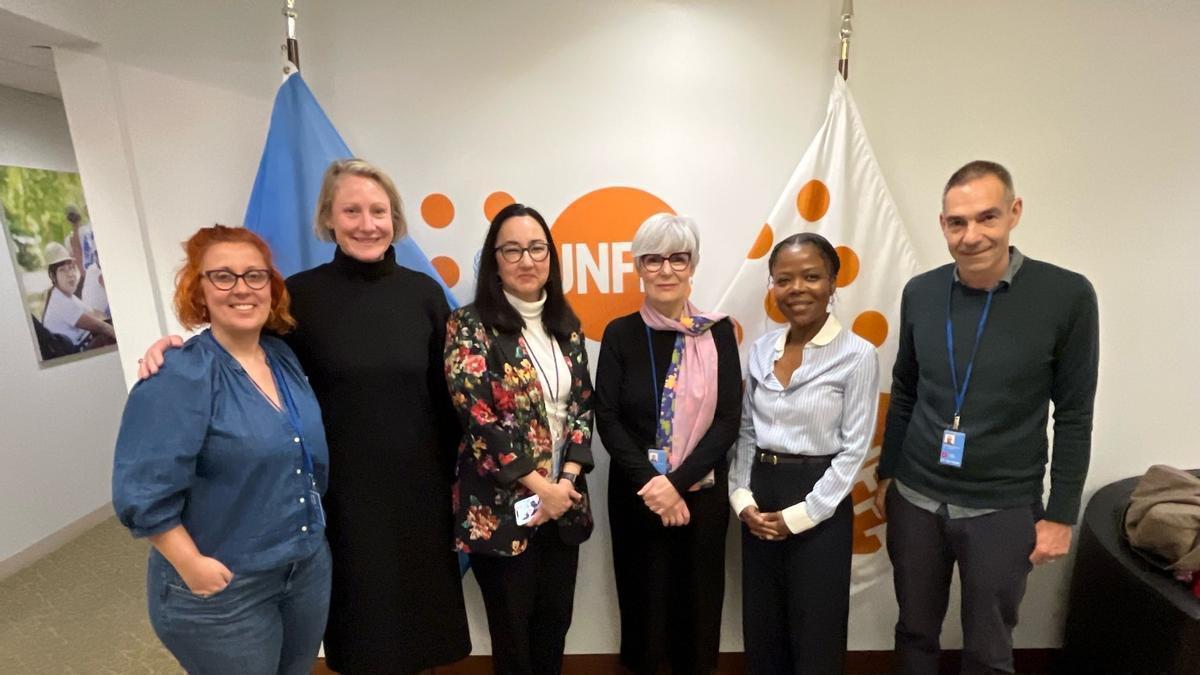 Una delegación de Emakunde, encabezada por Miren Elgarresta, ha viajado esta semana a Nueva York para participar en el 69º período de sesiones de la Comisión de la Condición Jurídica y Social de la Mujer.