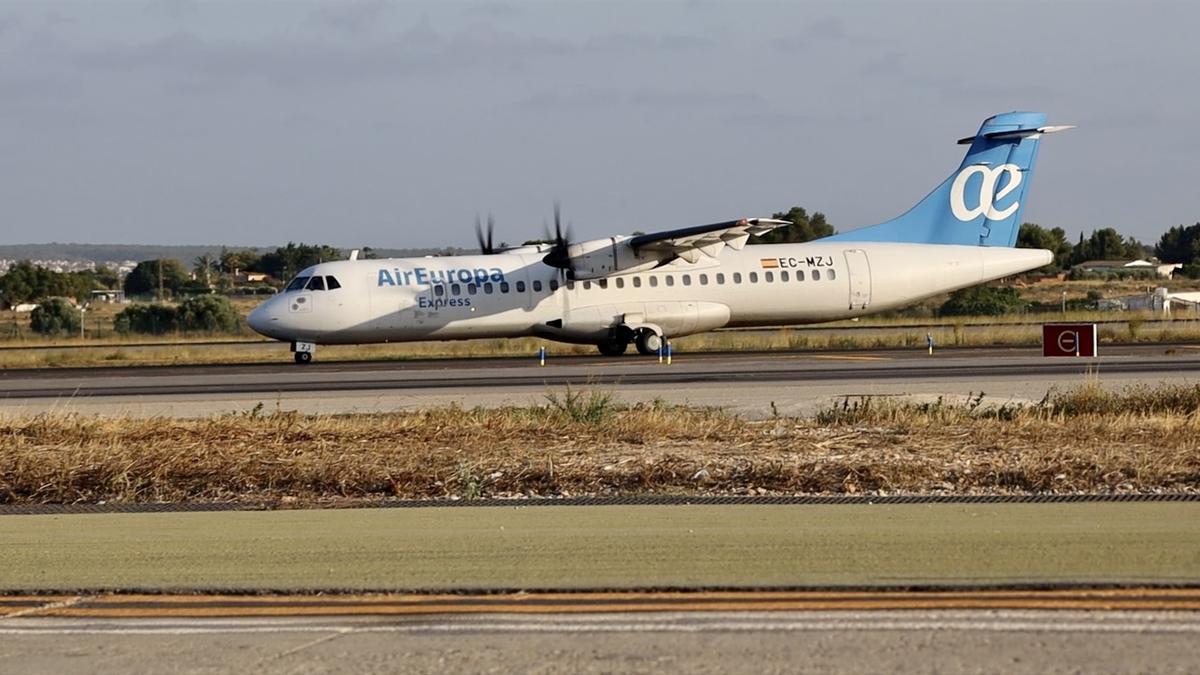 Un avión de Air Europa en una foto de archivo.
