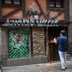 Lonja de la calle Ronda del Caco Viejo de Bilbao en la que se disparó al agresor Oskar González