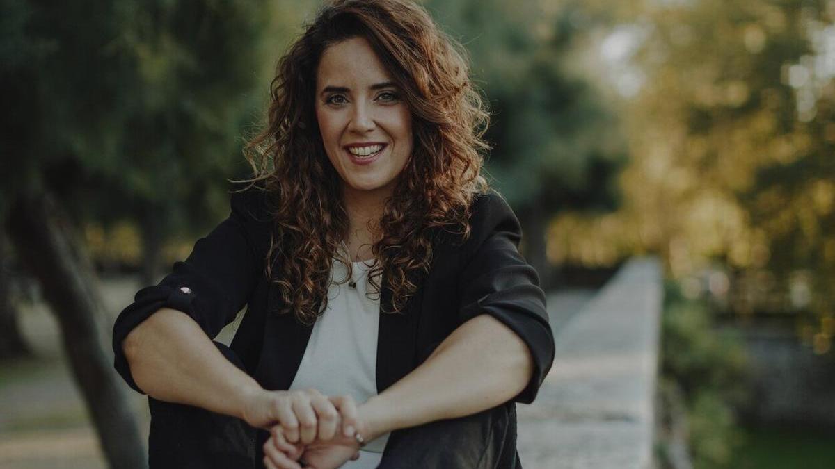 La escritora Laura Azcona.