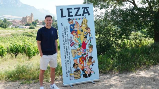 Óscar de Marcos, pregonero de la Fiesta de la Vendimia de Rioja alavesa 2025 Oscar de Marcos, pregonero de la Fiesta de la Vendimia 2025