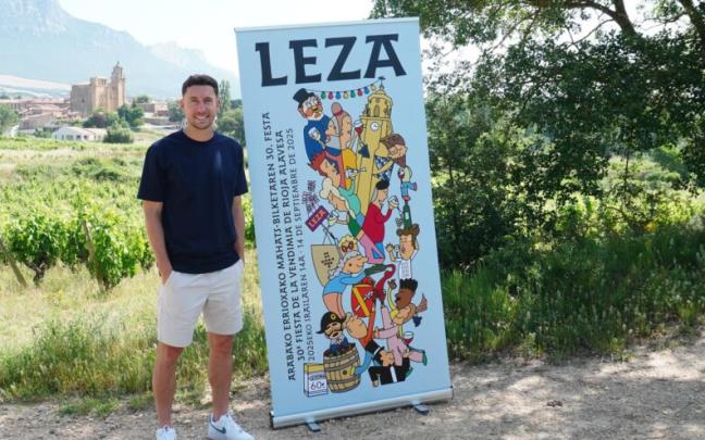 Óscar de Marcos, pregonero de la Fiesta de la Vendimia de Rioja alavesa 2025 Oscar de Marcos, pregonero de la Fiesta de la Vendimia 2025