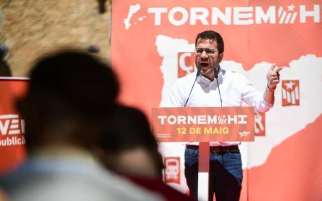 El residente de la Generalitat y candidato de ERC, Pere Aragonès. / EP El residente de la Generalitat y candidato de ERC, Pere Aragonès.