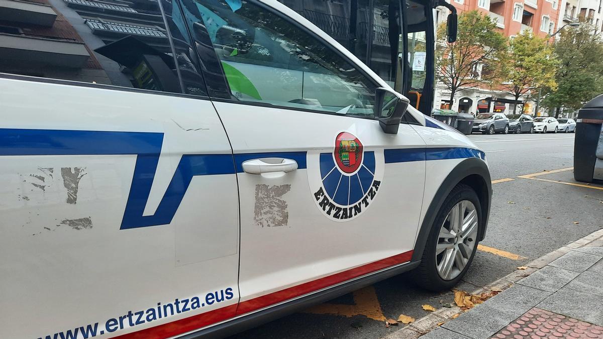 Una patrulla de la Ertzaintza. EP