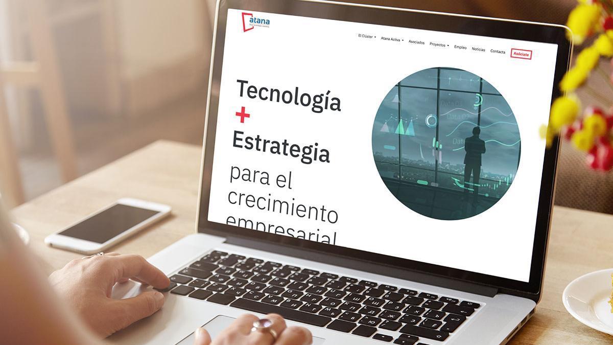 La nueva web de ATANA, clúster de tecnología y consultoría.