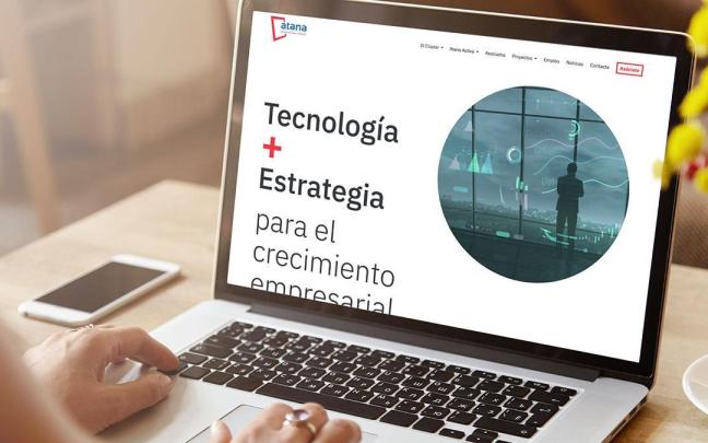 La nueva web de ATANA, cl&uacute;ster de tecnolog&iacute;a y consultor&iacute;a.