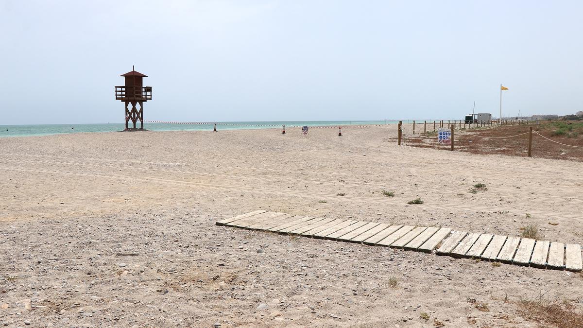 Playa en Sagunto.