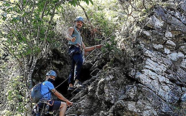 Vía ferrata del Leitzaran / N.G. Vía ferrata del Leitzaran