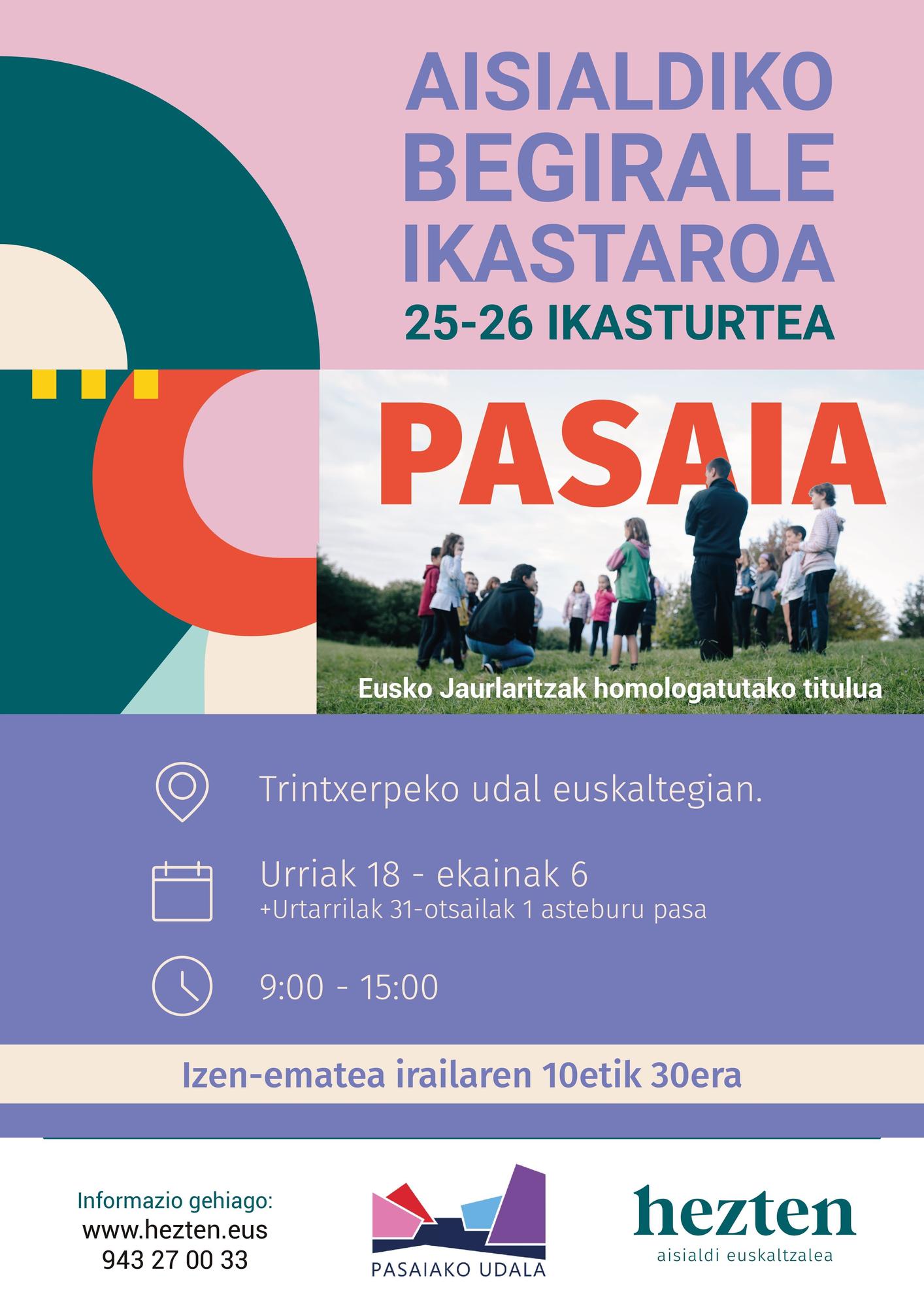 Cartel del curso de monitor