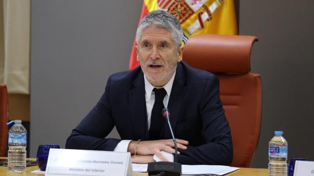 El ministro del Interior, Fernando Grande-Marlaska, presenta el balance provisional de siniestralidad vial correspondiente a 2025, a 8 de enero de 2026.