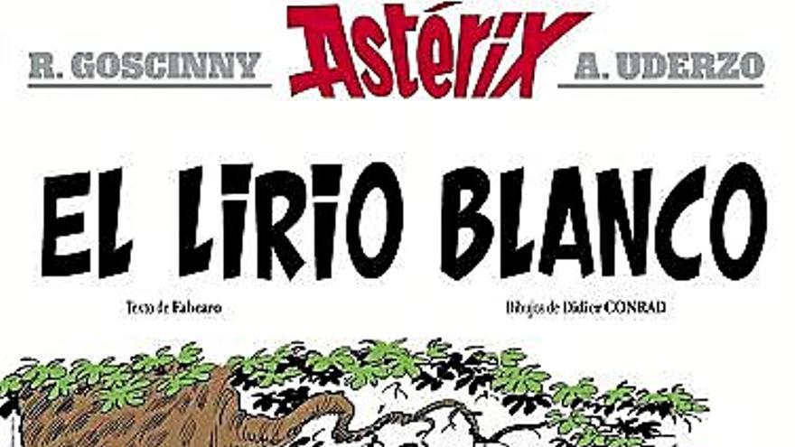 El nuevo álbum de la saga de Astérix, ‘El Lirio Blanco’, a la venta en octubre