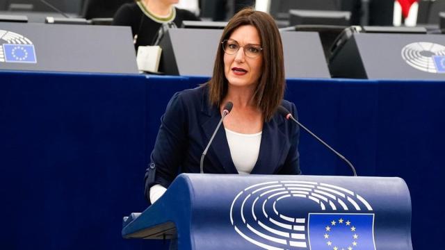 La europarlamentaria del PNV, Oihane Agirregoitia. / EAJ-PNV La europarlamentaria del PNV, Oihane Agirregoitia.