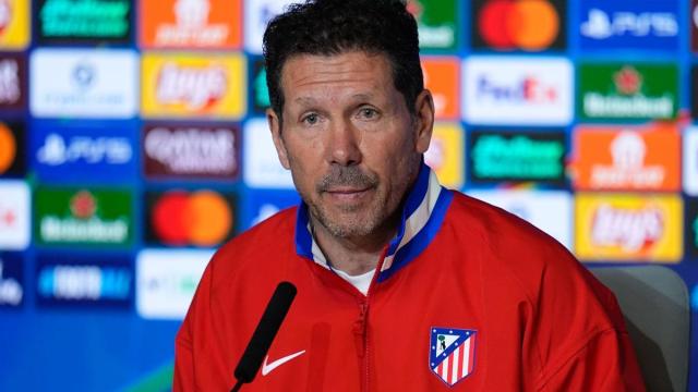 Diego Pablo Simeone en una foto de archivo.