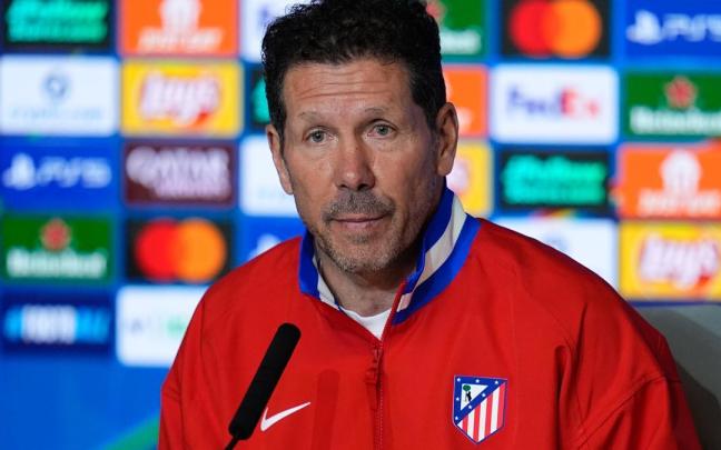 Diego Pablo Simeone en una foto de archivo.