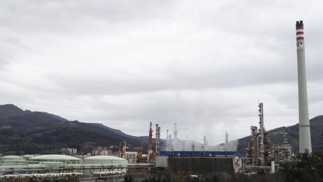 Imagen de archivo de la refinería de Petronor, filial de Repsol.