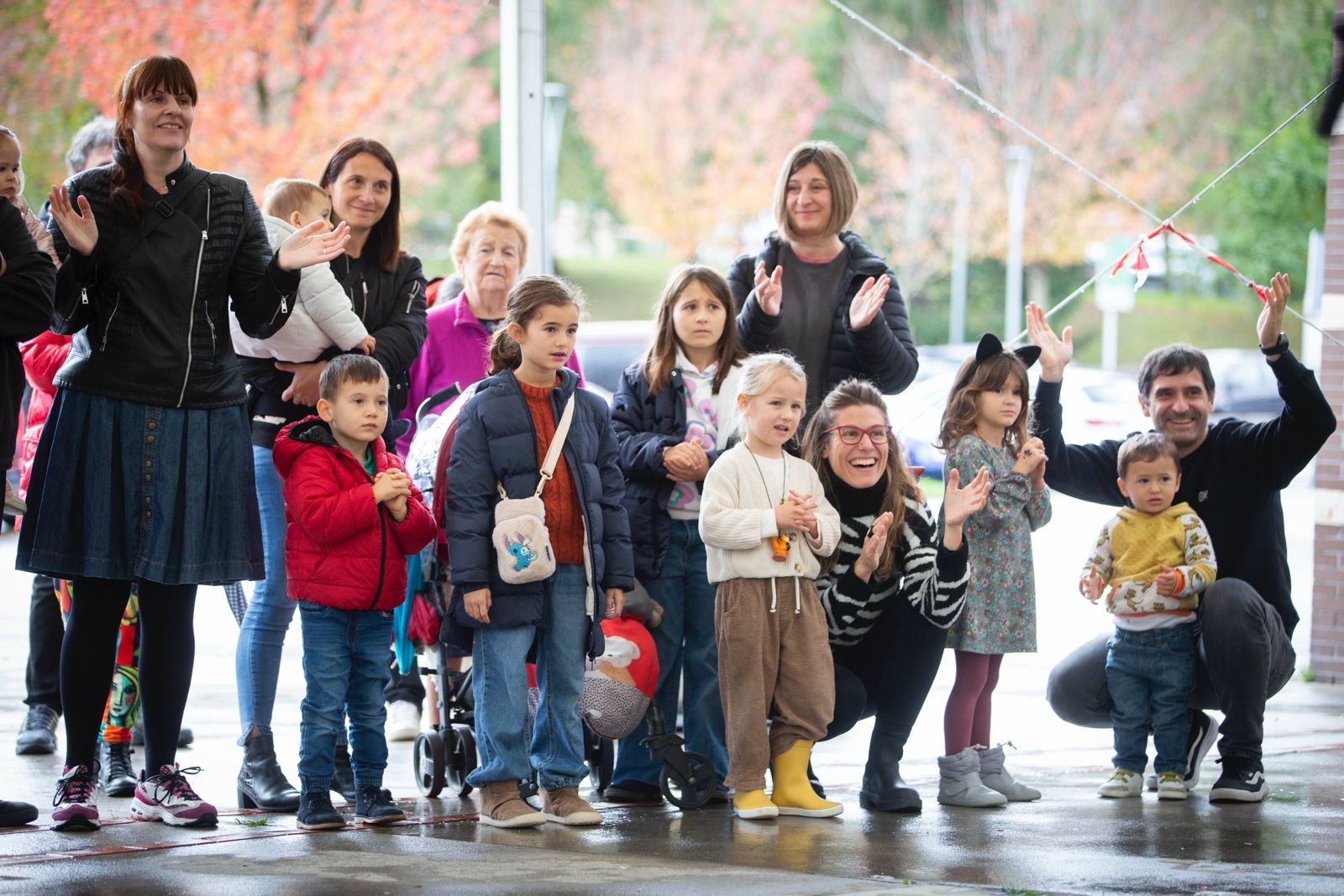 Los más txikis también tuvieron una oferta de espectáculos a su medida en el MAZ Basauri