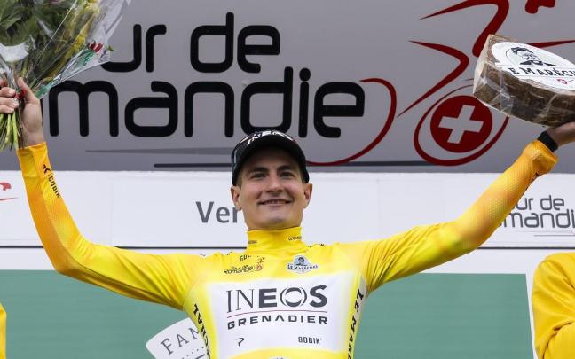 Carlos Rodríguez, campeón de la carrera.