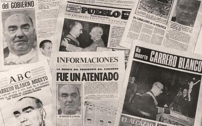 Ediciones especiales de diferentes diarios del mismo día del atentado y de la mañana siguiente. / EFE Ediciones especiales de diferentes diarios del mismo día del atentado y de la mañana siguiente.