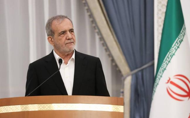 El presidente iraní, Masud Pezeshkian.